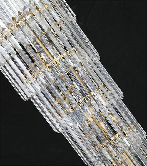 lustre en cristal de luxe pour décoration intérieure élégante - vue 3 sur 8