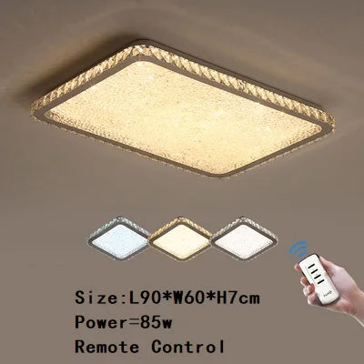 suspension moderne en acier inoxydable avec led et télécommande - vue 24 sur 28