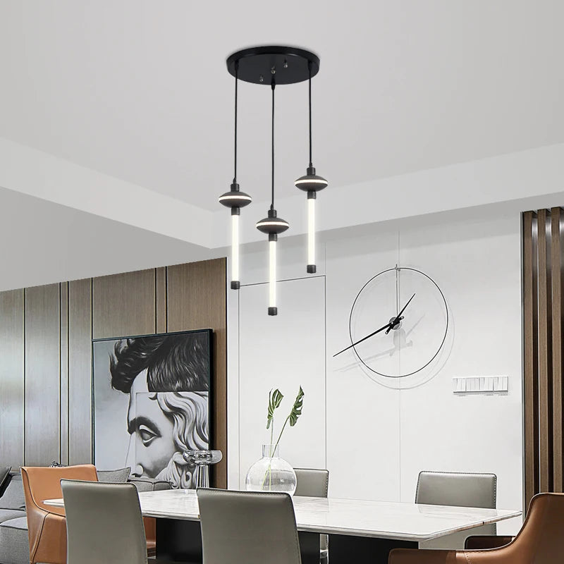 lustre nordique design pour café bar et restaurant - vue 3 sur 12