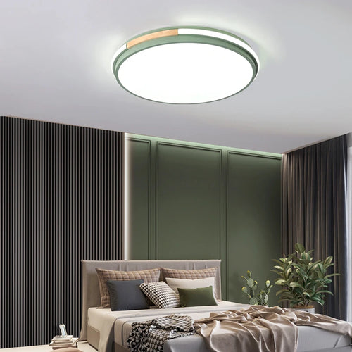 plafonnier rond design moderne pour intérieur lumineux décoratif - vue 2 sur 12
