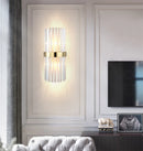 applique murale en cristal de luxe pour décoration intérieure