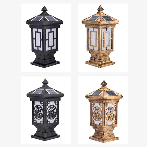 lampe solaire led décorative pour jardin et extérieur - vue 2 sur 17