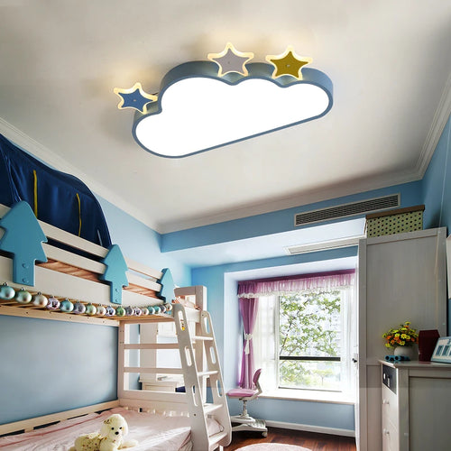 plafonnier led nuage design pour éclairage intérieur décoratif - vue 5 sur 10