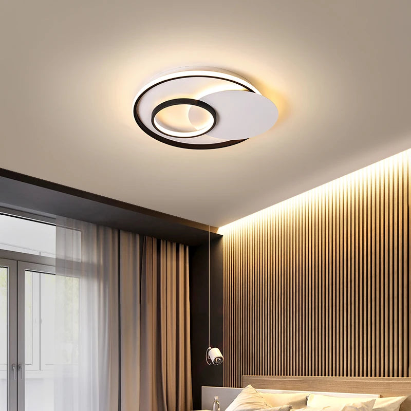 plafonnier moderne en aluminium pour décoration intérieure - vue 5 sur 8