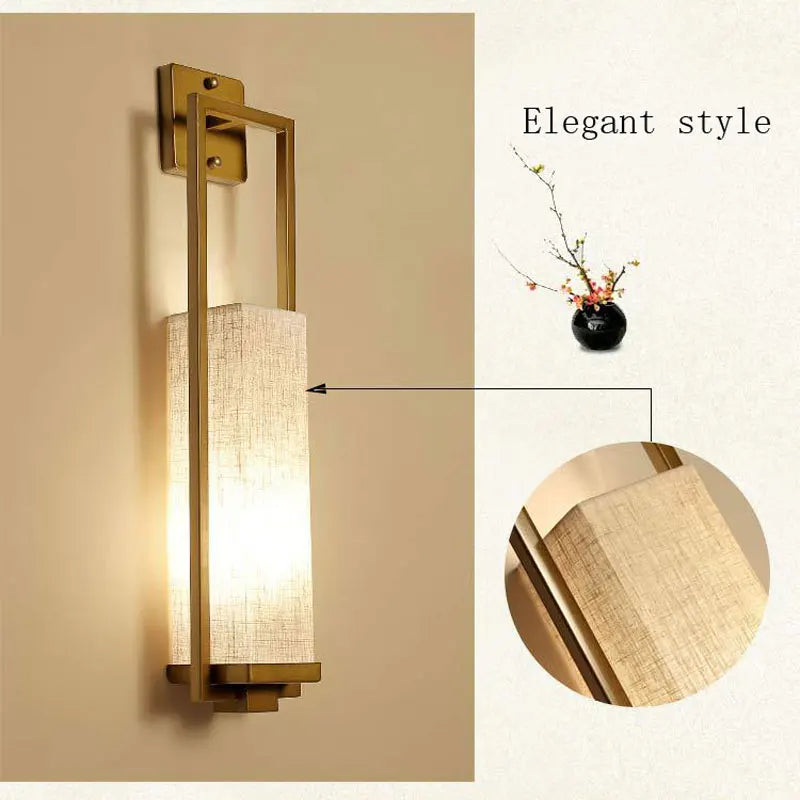 applique murale style chinois pour hôtels et escaliers - vue 5 sur 7