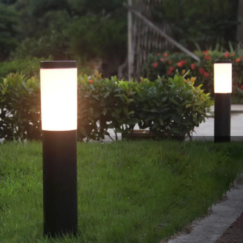 Lampe LED extérieure moderne en acier inoxydable - vue 2 sur 10