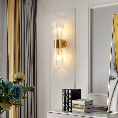 applique murale en cristal post-moderne de luxe américaine - vue 4 sur 7