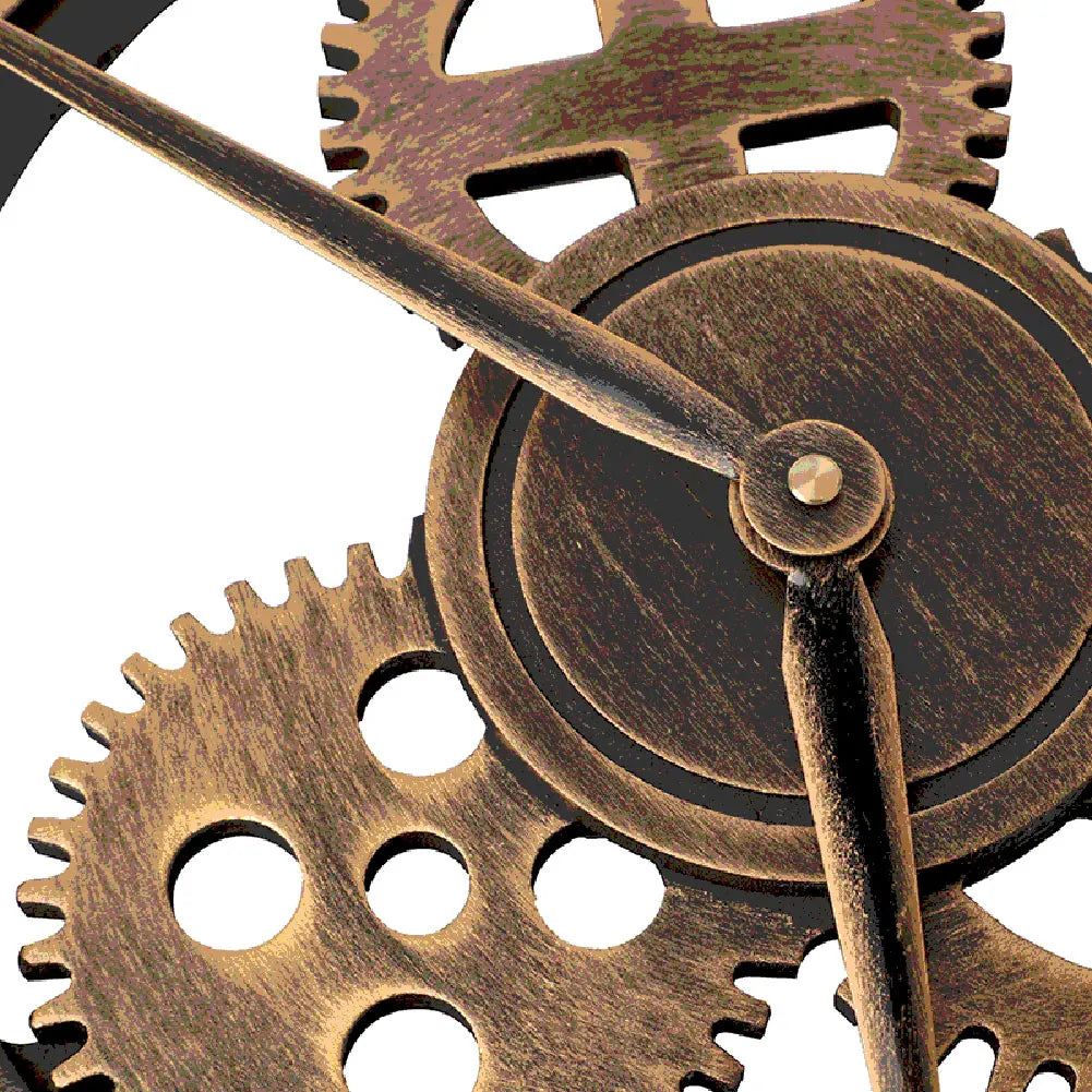 horloge murale style industriel décorative pour vente en gros - vue 5 sur 10