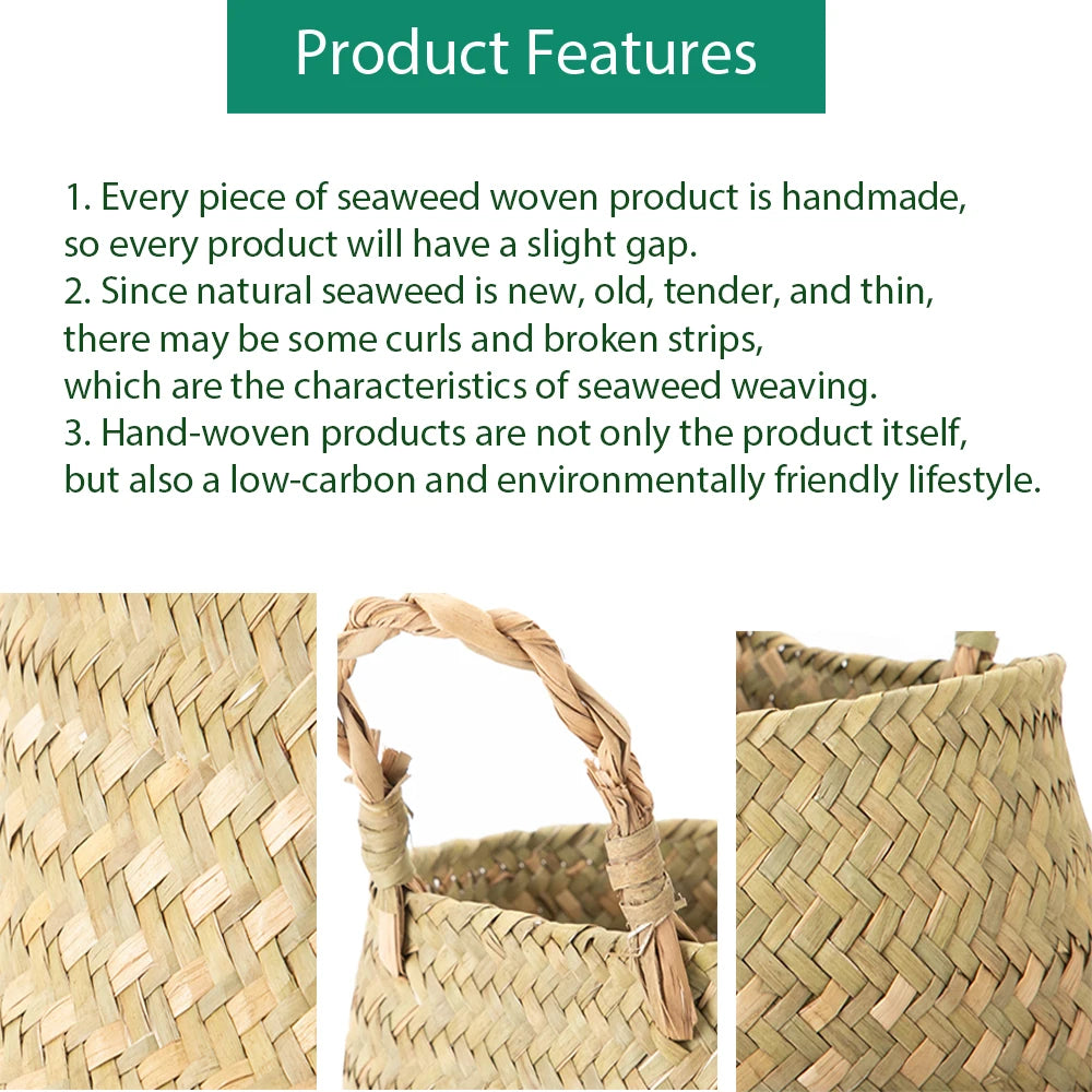 panier en osier pour rangement et décoration intérieure - vue 9 sur 9