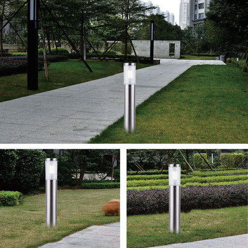 lampe de jardin à led en acier inoxydable pour extérieur - vue 4 sur 8