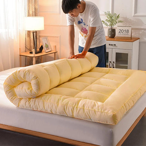 matelas tatami pliable doux pour lit double queen king size - vue 5 sur 6