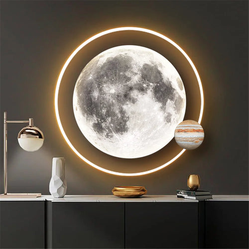 applique murale led télécommandée décorative pour intérieur moderne - vue 7 sur 14