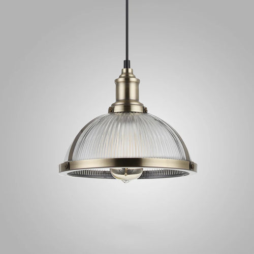 Vintage Suspension Luminaires Suspendus Abat-Jour En Verre Loft Luminaire Suspension Lampe de Suspension Led Pour Salle à manger Bureau E27 - vue 4 sur 8
