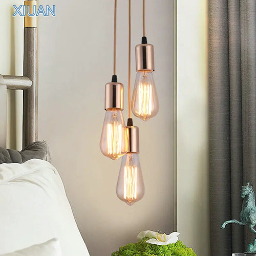 Support suspension LED araignée noir blanc argent - vue 2 sur 11