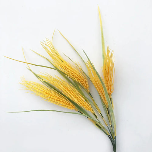 bouquet de fleurs artificielles épis de blé pour décoration automnale - vue 10 sur 10