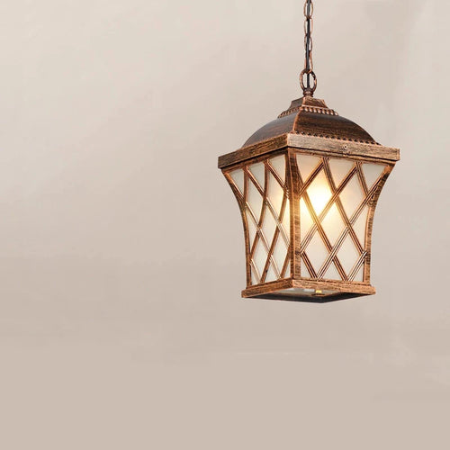 Lustre extérieur européen étanche - vue 3 sur 8