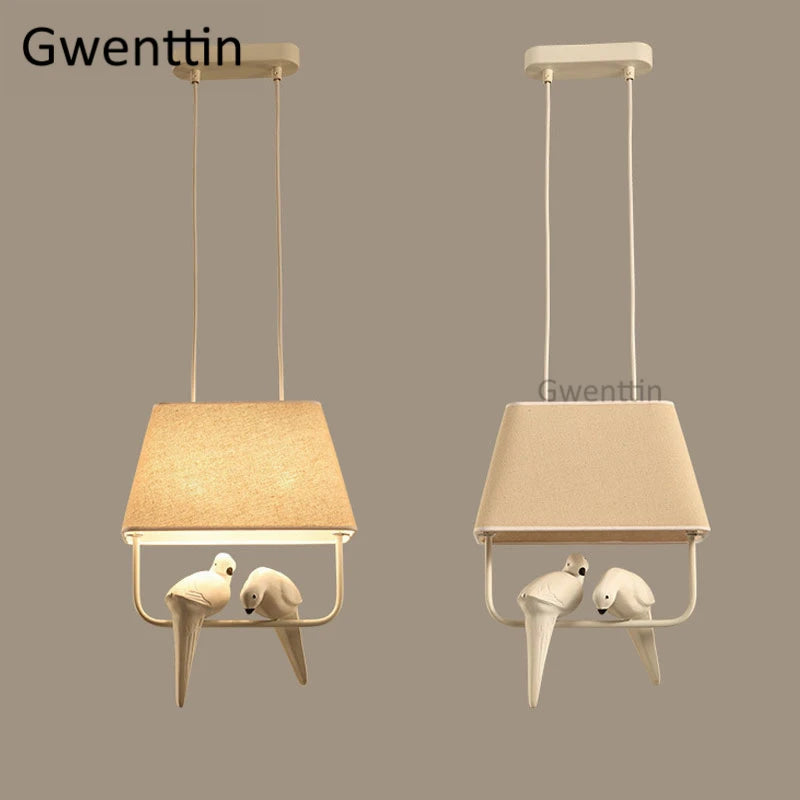 suspension décorative en forme d'oiseau pour intérieur moderne - vue 3 sur 9