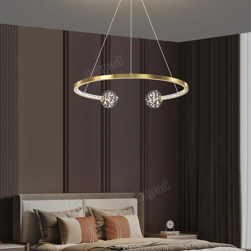 suspension en verre de luxe pour intérieur élégant - vue 5 sur 12