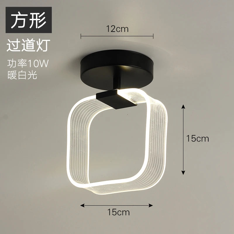 plafonnier créatif au design post-moderne pour éclairage décoratif - vue 12 sur 14