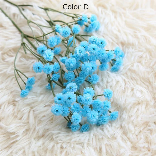 90 têtes de fleurs artificielles pour décorations et bricolage - vue 6 sur 12
