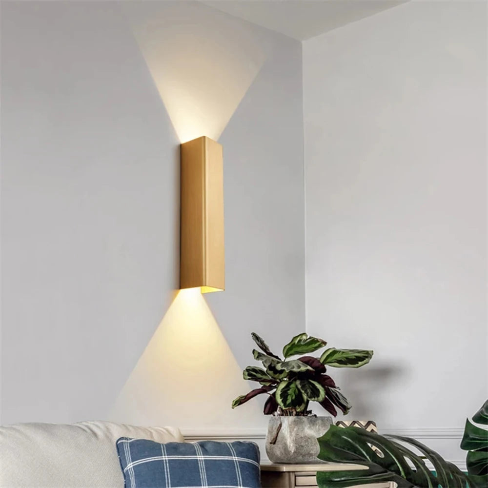 12W 18W LED applique intérieure moderne en aluminium éclairage à la maison appliques chambre salon allée couloir décoration applique murale LED lumière - vue 3 sur 14