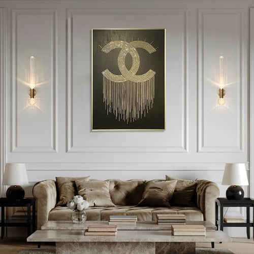 applique murale moderne en cristal et verre design nordique - vue 5 sur 7