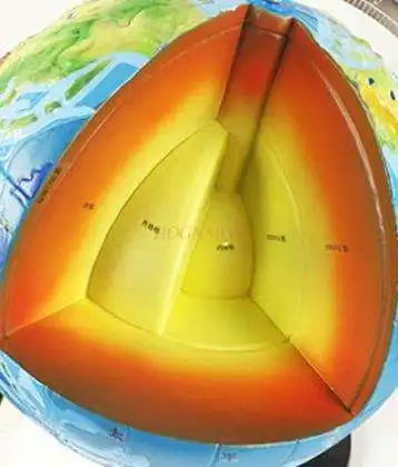 modèle de globe tridimensionnel pour l'enseignement de la géographie - vue 4 sur 6