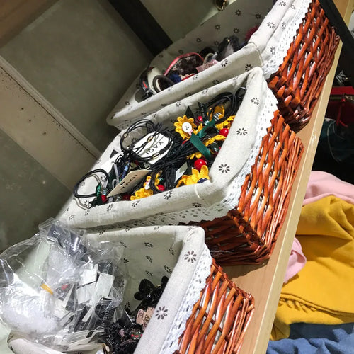 paniers de rangement en rotin faits main pour diverses utilisations - vue 7 sur 16
