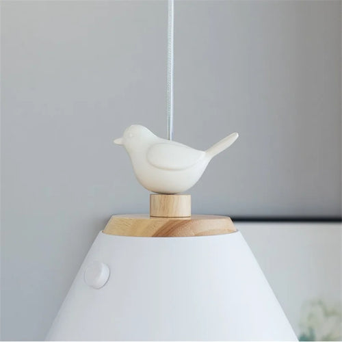 suspension nordique design oiseau luminaires pour escalier - vue 3 sur 7