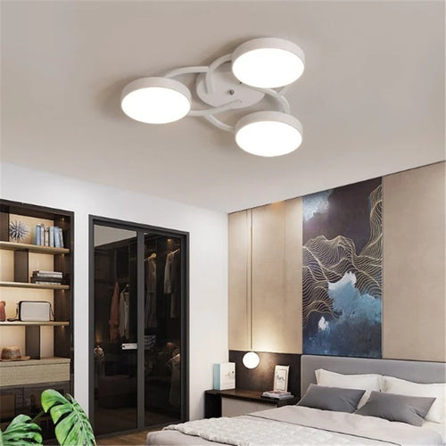 lustre à led interchangeable pour un éclairage intérieur moderne - vue 7 sur 6