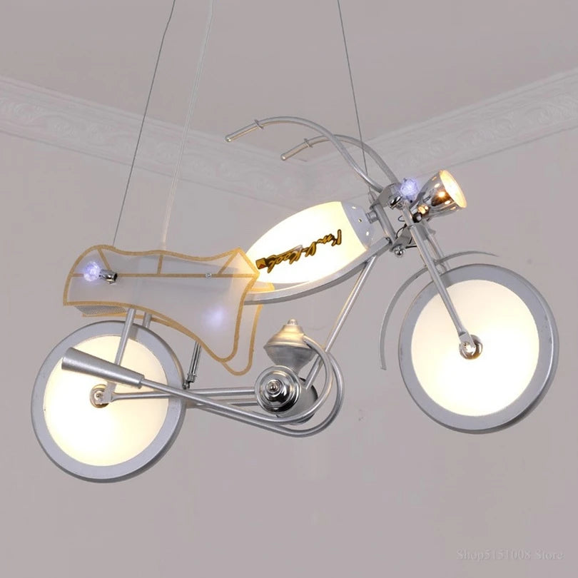 suspension moderne à led pour décoration créative enfant - vue 3 sur 6
