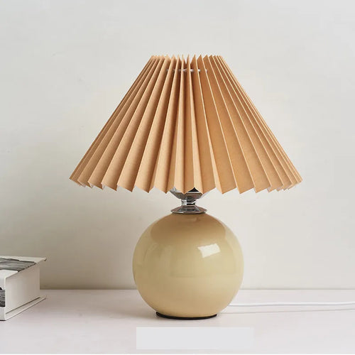 Lampe de table plissée coréenne - vue 21 sur 25