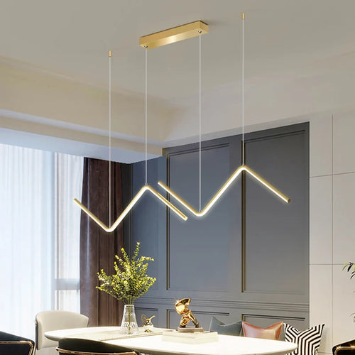 lampe led nordique suspendue décoration maison luminaire intérieur - vue 6 sur 8