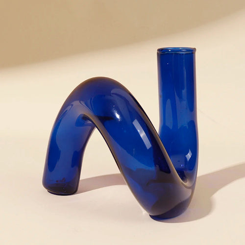 bougeoirs en verre pour décoration romantique et fêtes - vue 10 sur 14