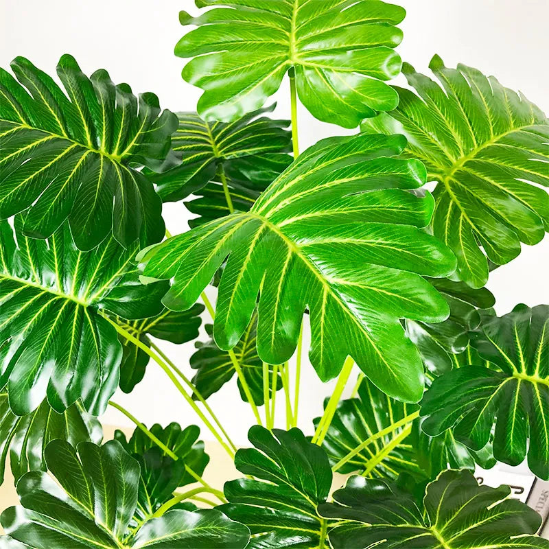 plante artificielle tropicale monstera pour décoration intérieure et extérieure - vue 5 sur 8