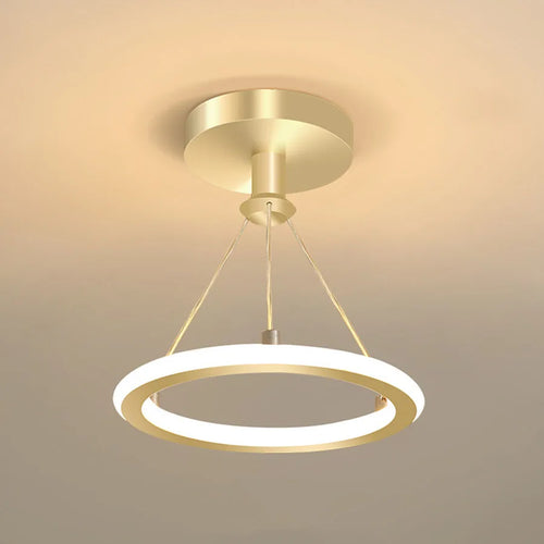 plafonnier moderne à leds design rond pour intérieur élégant - vue 5 sur 8