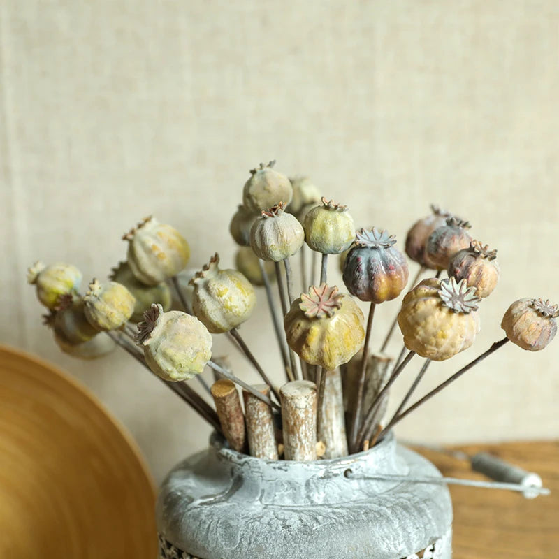 bouquet de fleurs artificielles pour décoration rustique et mariage - vue 1 sur 8