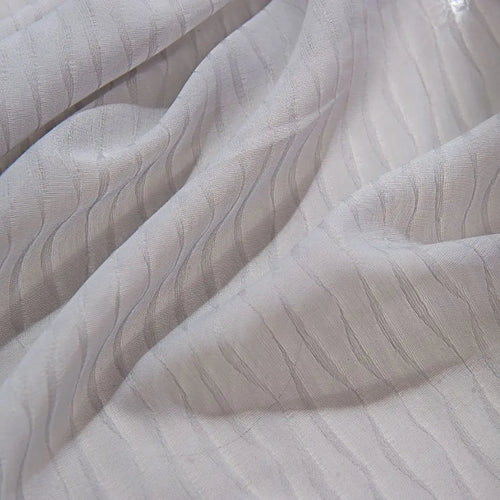 Voilage tulle motifs floraux géométriques style européen fenêtre - vue 8 sur 8