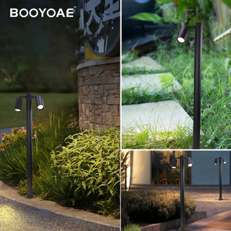 Lumière de pelouse lumières extérieures moderne en aluminium étanche IP54 paysage lumières LED de jardin 110V 220V cour paysage pelouse lumière - vue 3 sur 14