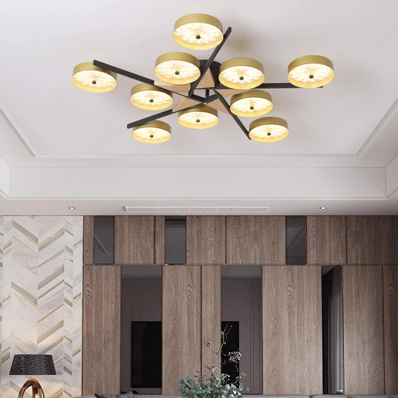 lustre nordique moderne et créatif pour restaurant et bureau - vue 3 sur 10