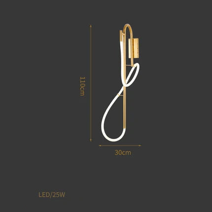 suspension design en forme de notes de musique élégantes - vue 21 sur 22