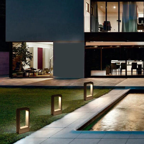 lampe led extérieure étanche pour décoration de jardin et allée - vue 5 sur 7