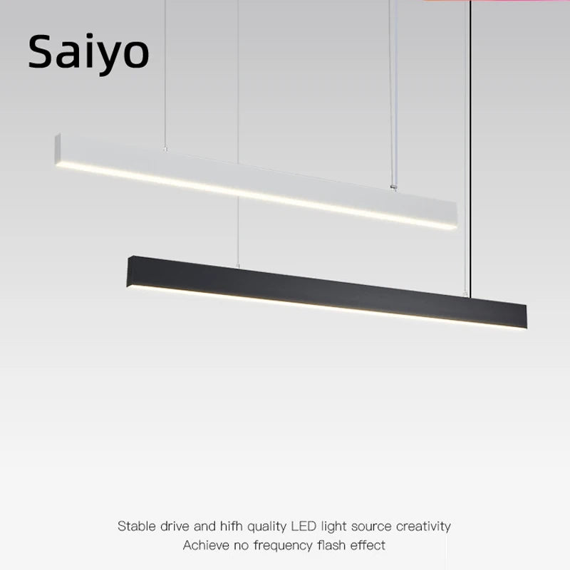 barre lumineuse led linéaire montée en surface pour bureau