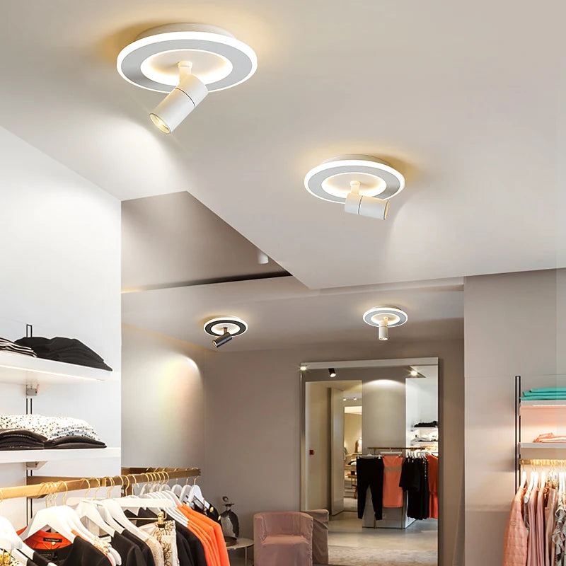 plafonnier à led moderne pour décoration intérieure élégante et stylée - vue 4 sur 6