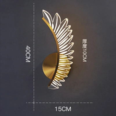 applique murale luxe design créatif pour intérieur moderne - vue 9 sur 9