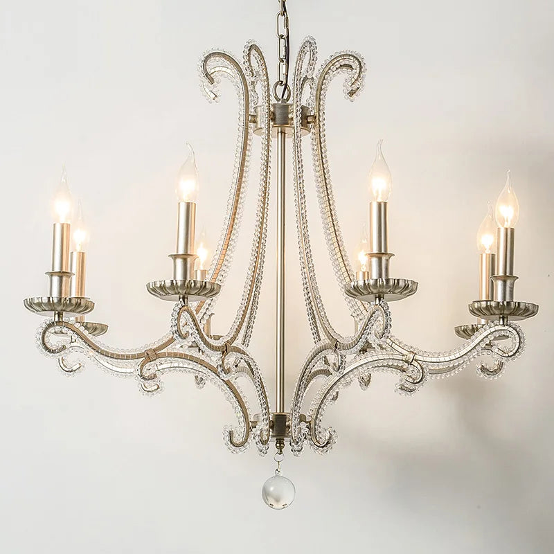 lustre en cristal rétro pour un éclairage tendance intérieur - vue 10 sur 12