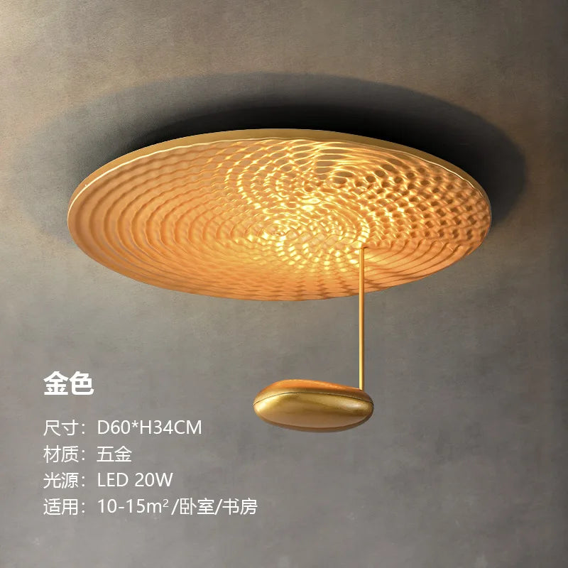 plafonnier nordique double design créatif pour intérieur moderne