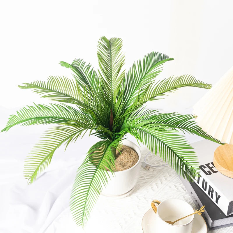 plantes artificielles cycas palmier décoration tropicale pour intérieur - vue 8 sur 8