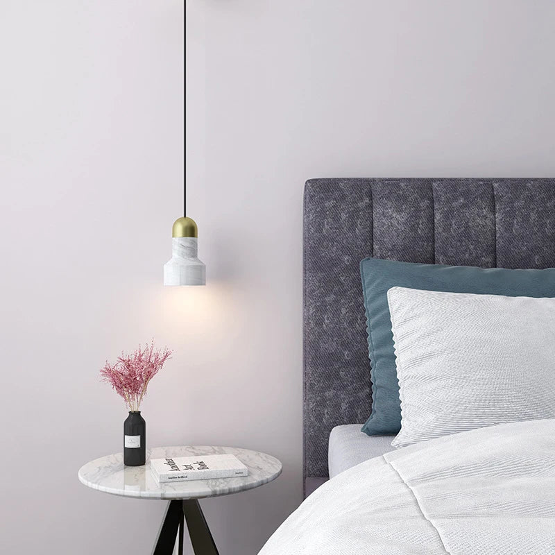 suspension en marbre design pour intérieur moderne et élégant - vue 4 sur 8
