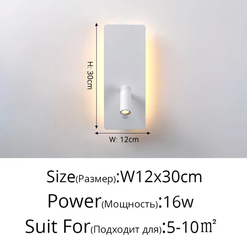 lustre led minimaliste avec interrupteur de projecteur déco - vue 13 sur 14